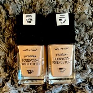 Wet n wild foundation quanity two